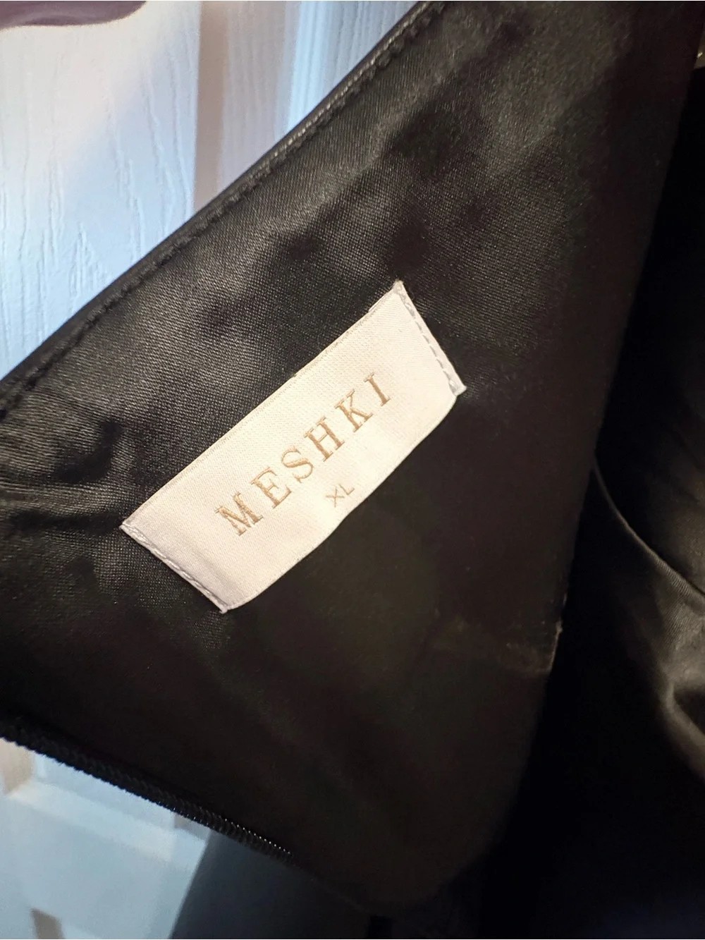 Meshki halter faux